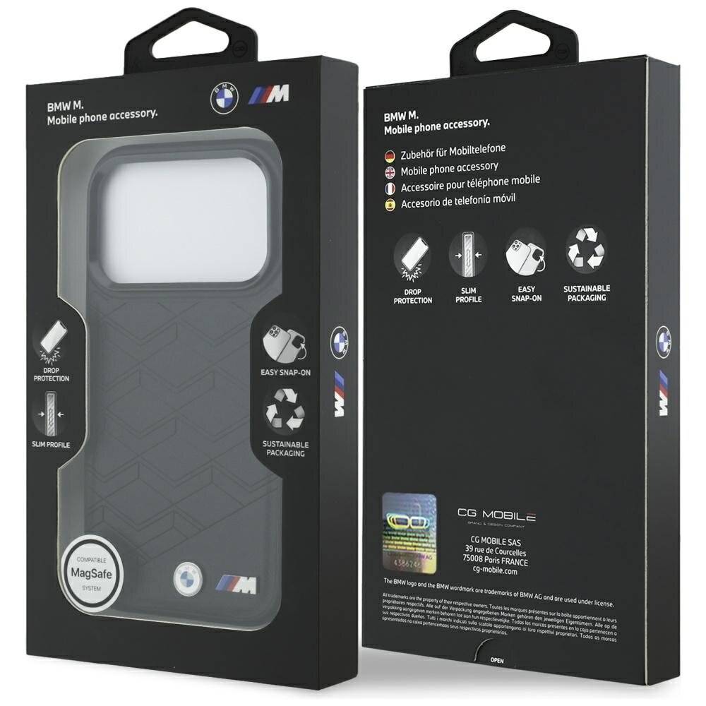 BMW M Shape Logo MagSafe Case iPhone 17 Pro – Schwarz