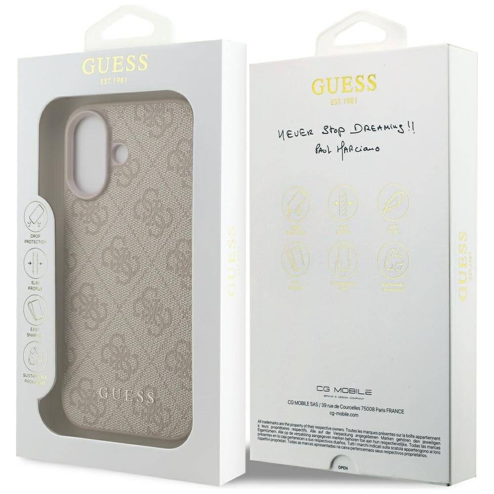 Guess 4G Classic Hülle iPhone 17 - Rosa