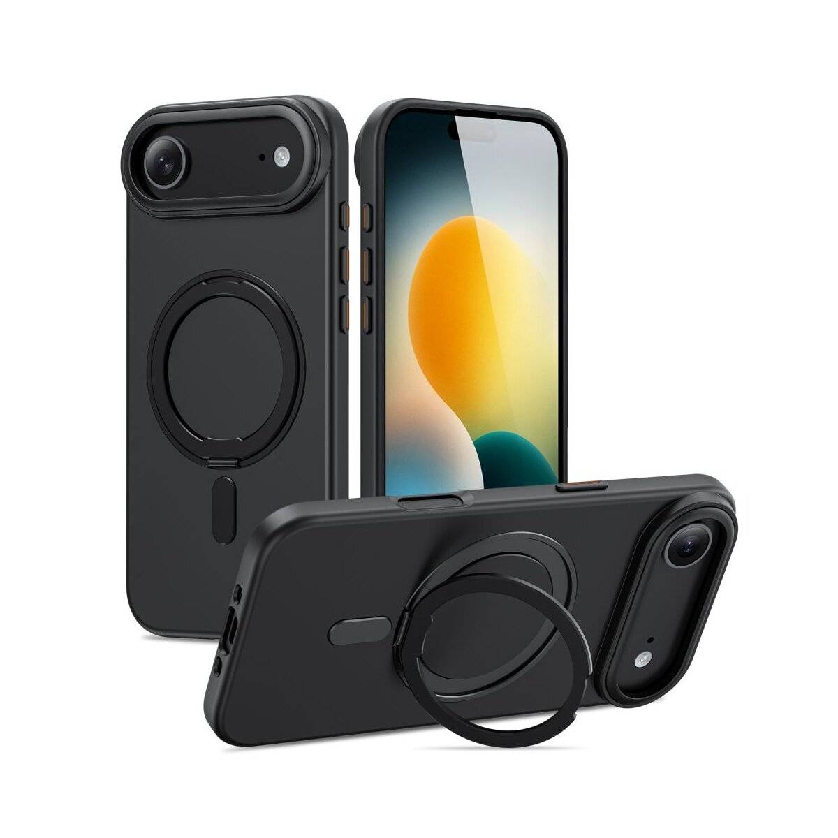 Tech-Protect MagRing MagSafe Hülle für iPhone 17 Air - Schwarz