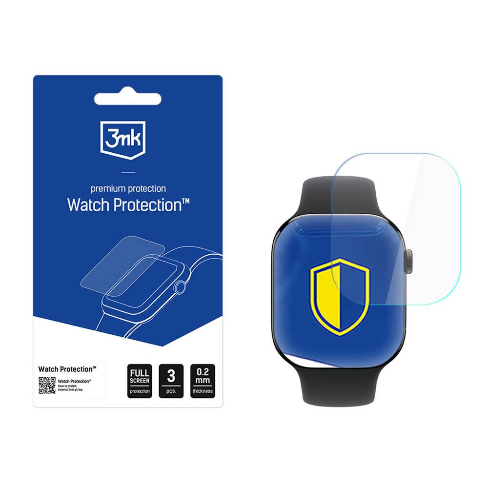 3mk Watch Protection ARC Smartwatch-Displayschutzfolie Apple 11 46 mm