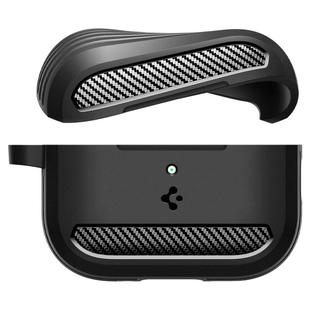 Spigen Rugged Armor Case für AirPods 3 - Mattschwarz