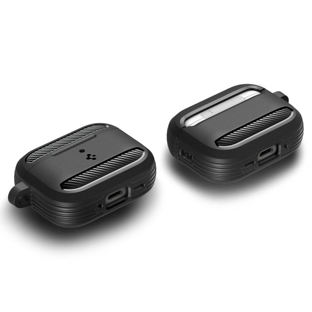 Spigen Rugged Armor Case für AirPods 3 - Mattschwarz