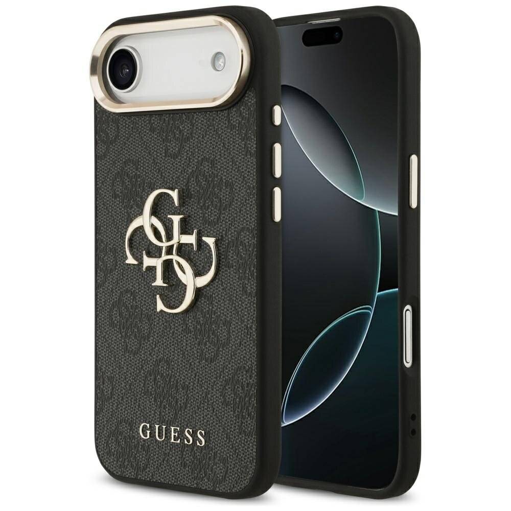 Guess 4G Big Classic Logo Hülle iPhone Air – Schwarz Gold