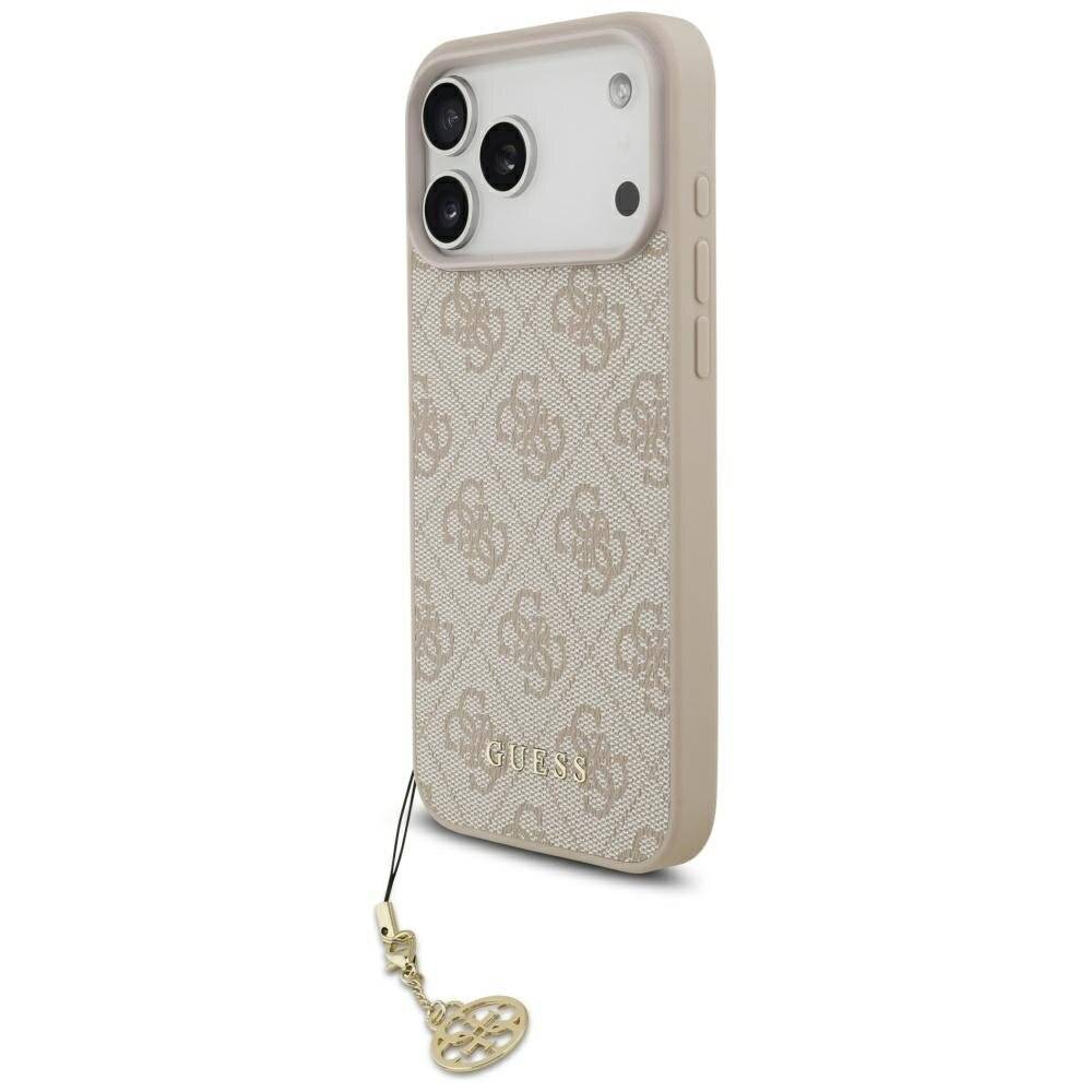 Guess 4G Charms Collection MagSafe Case iPhone 17 Pro Max - Pink