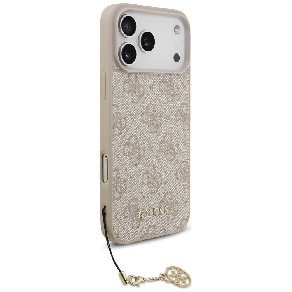 Guess 4G Charms Collection MagSafe Case iPhone 17 Pro Max - Pink
