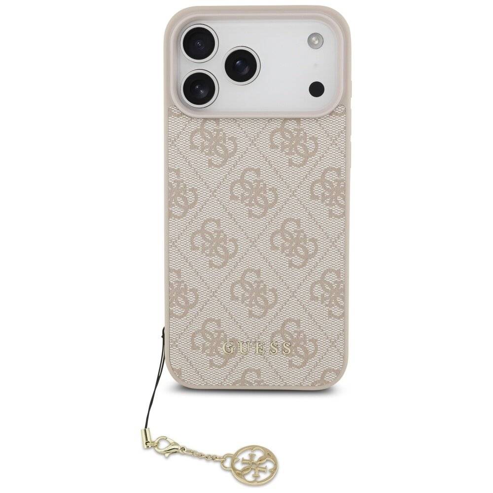 Guess 4G Charms Collection MagSafe Case iPhone 17 Pro Max - Pink