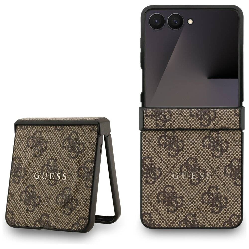 Guess 4G Classic MagSafe Case Samsung Galaxy Z Flip 7 - Braun