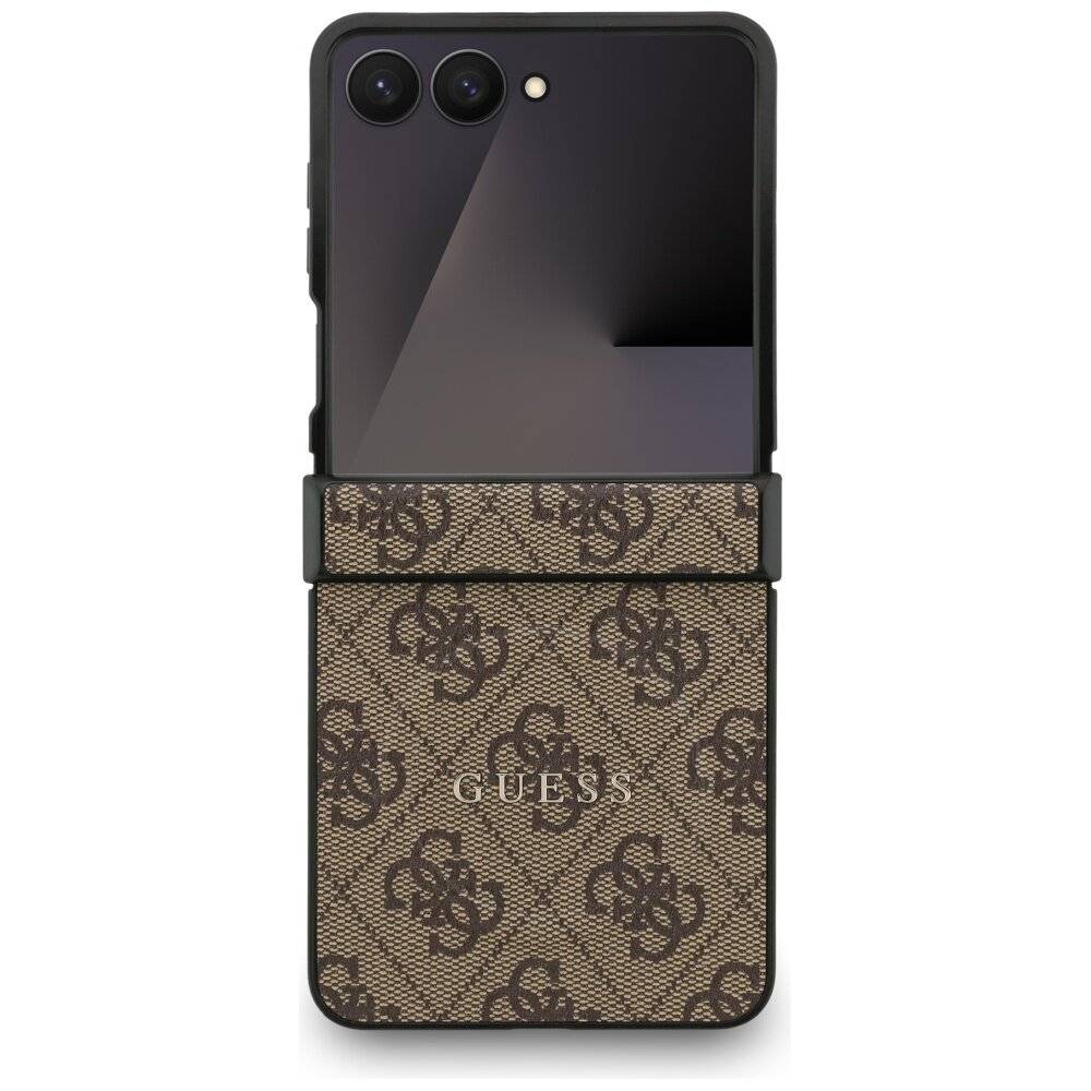 Guess 4G Classic MagSafe Case Samsung Galaxy Z Flip 7 - Braun