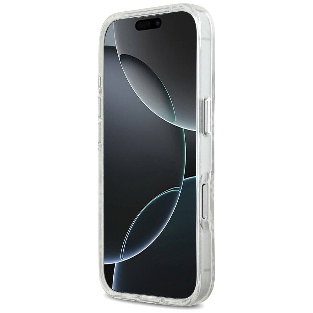 Karl Lagerfeld IML Karl Head Logo MagSafe Case für iPhone 17 Pro - Grau