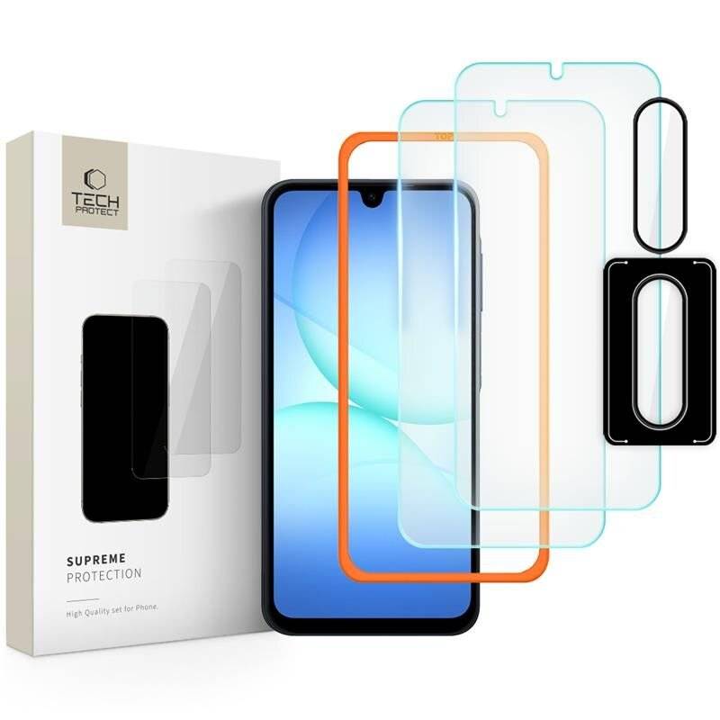 Tech-Protect Supreme Easy 3er-Pack Schutzglas für Samsung Galaxy A17 4G / 5G