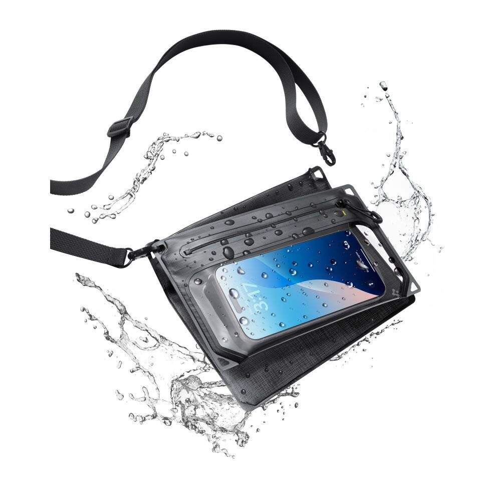 Spigen A640 Wasserdichte Handytasche – Schwarz