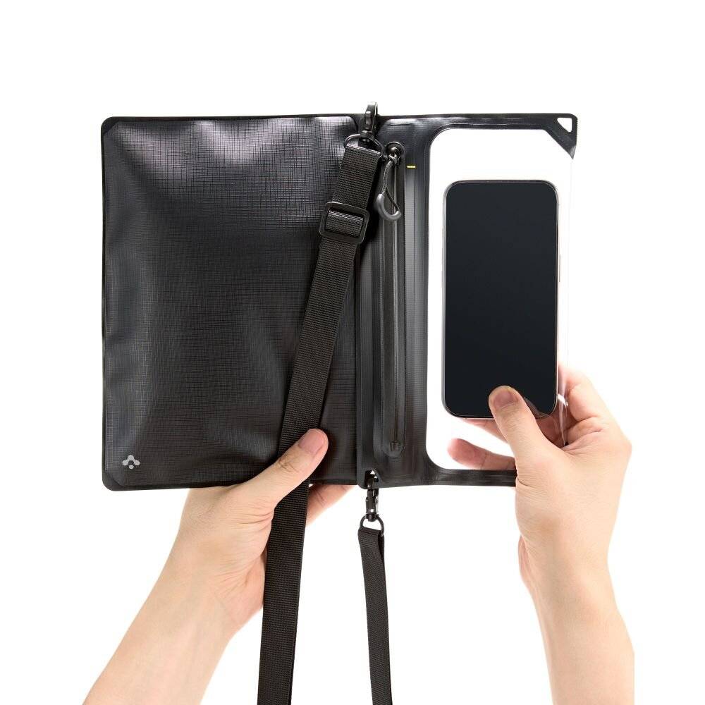 Spigen A640 Wasserdichte Handytasche – Schwarz