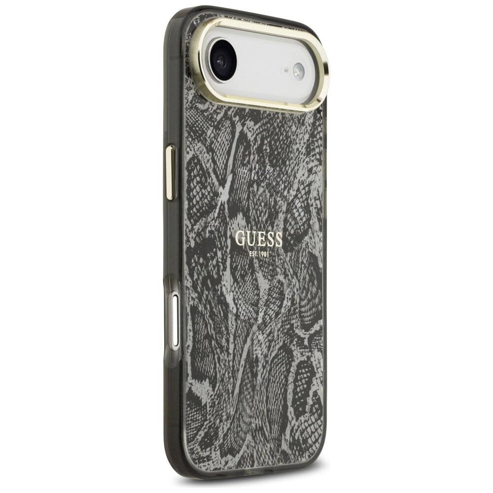 Guess Python Pattern MagSafe Case iPhone Air - Schwarz