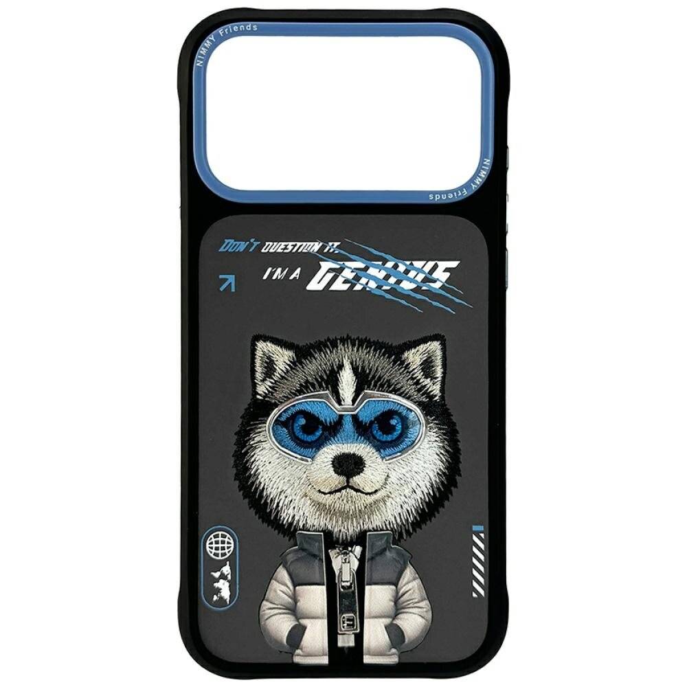 Nimmy Cool&Cute 2.0 Wolf Case iPhone 17 Pro - Schwarz