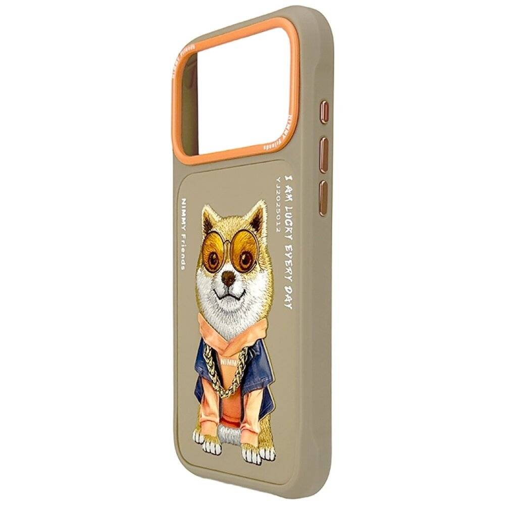 Nimmy Glasses Coole Nag-Hülle iPhone 17 Pro - Beige