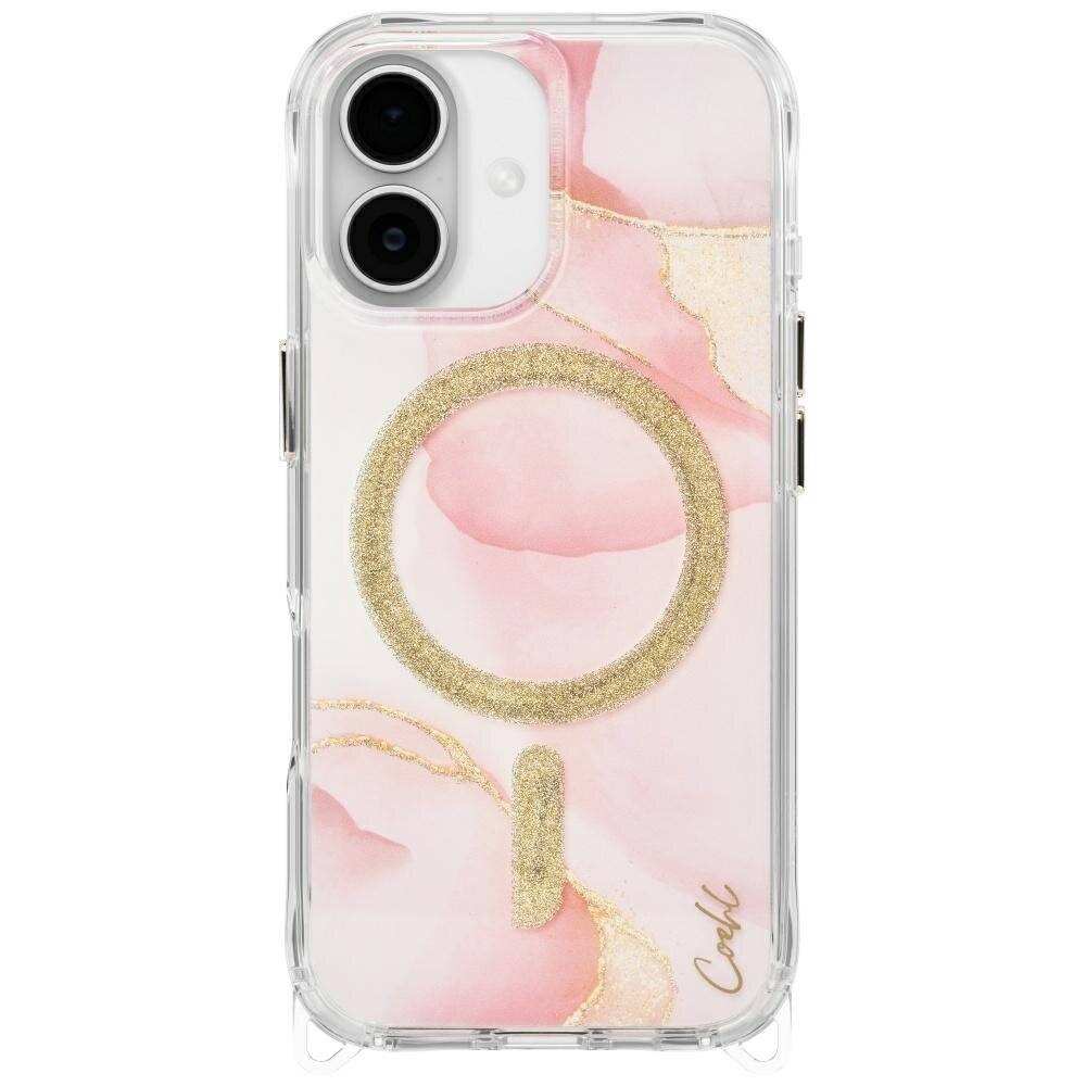 Uniq Coehl Aeris Hülle für iPhone 17, magnetische Aufladung, Pink