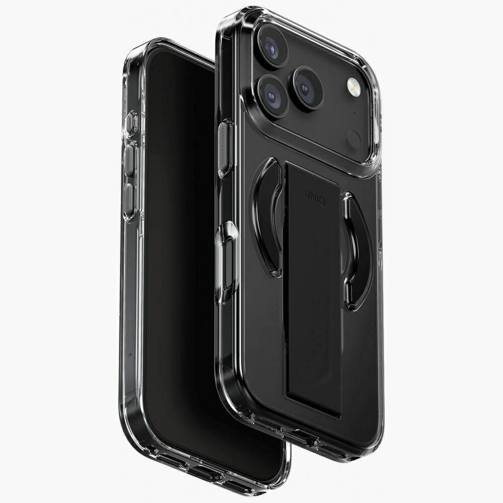 Uniq Heldro Air Case iPhone 17 Pro Magclick Charging - Schwarz