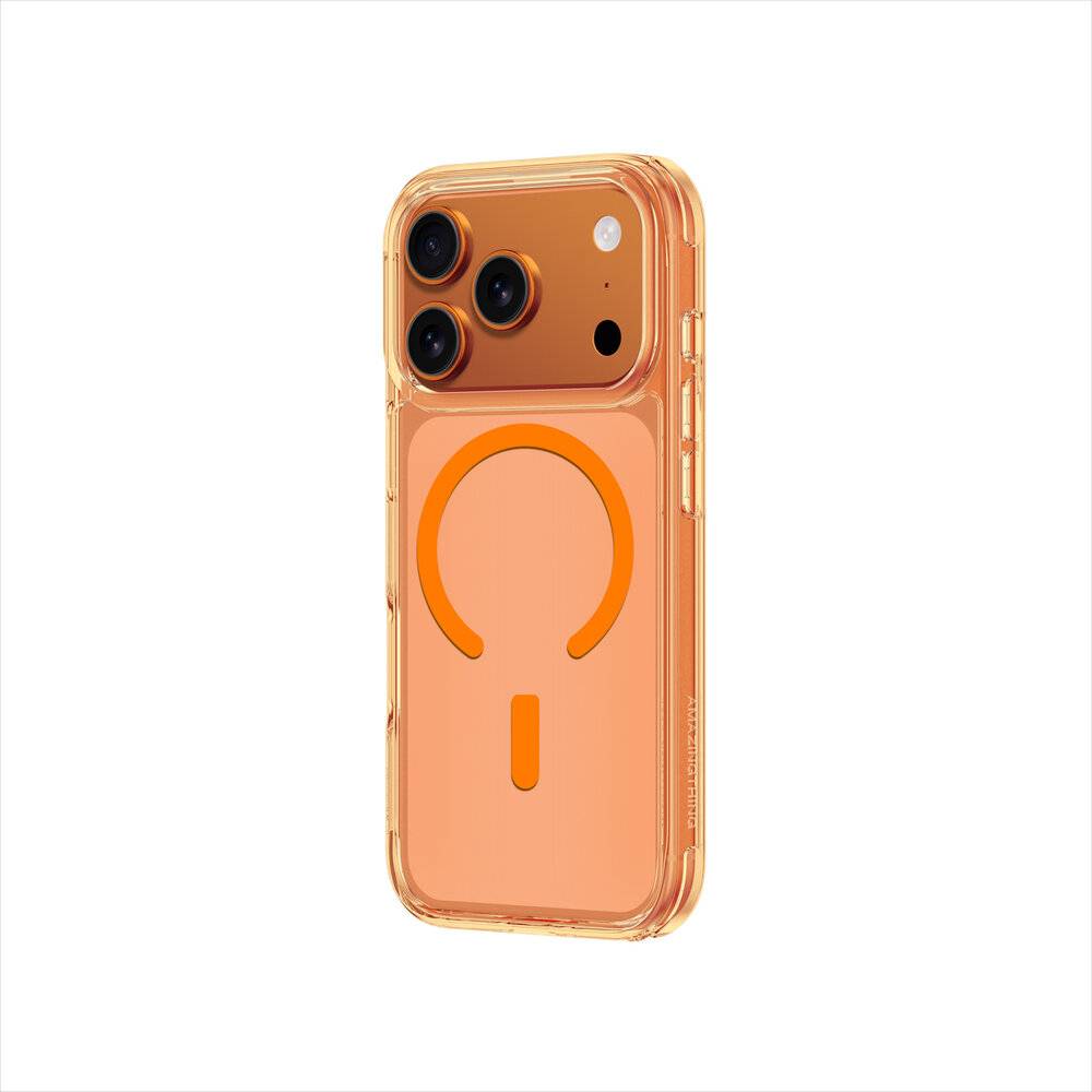 AmazingThing Minimal Mag Case für iPhone 17 Pro Max, kompatibel mit MagSafe – Orange