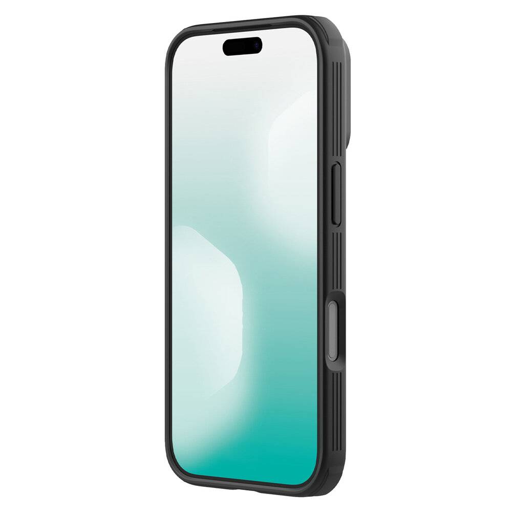 Nillkin CamShield Pro MagSafe-kompatible Hülle für iPhone 17 Pro – Transparent Schwarz