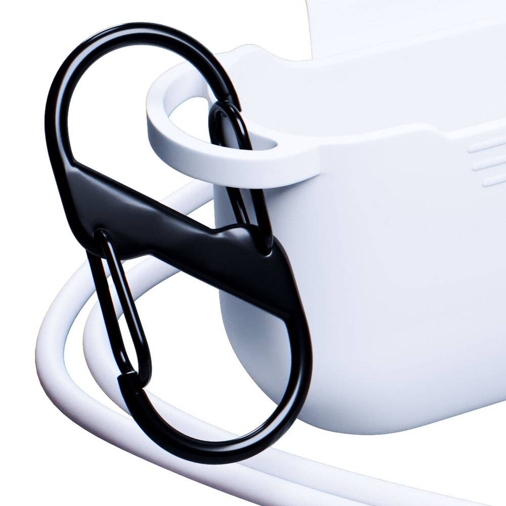 3mk Silikonhülle für AirPods Pro 3 – Weiß