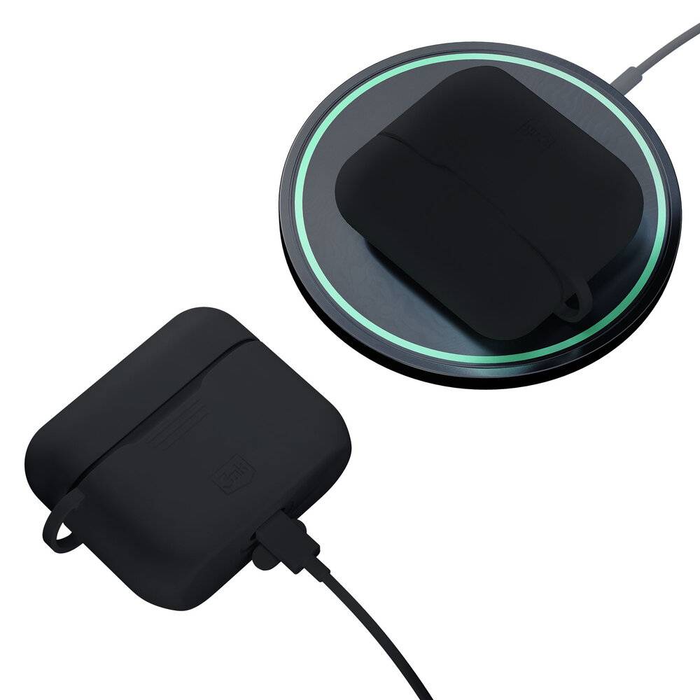 3mk Silikonhülle für AirPods Pro 3 – Schwarz