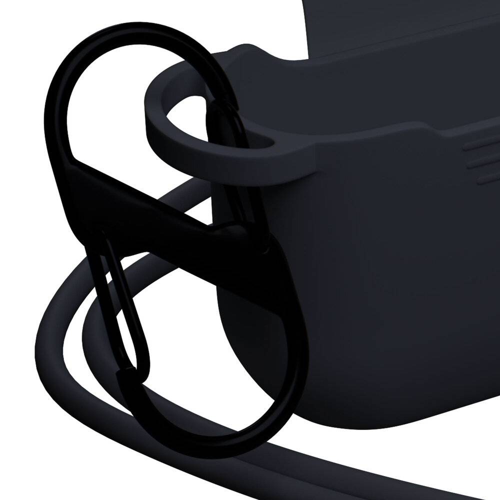 3mk Silikonhülle für AirPods Pro 3 – Schwarz