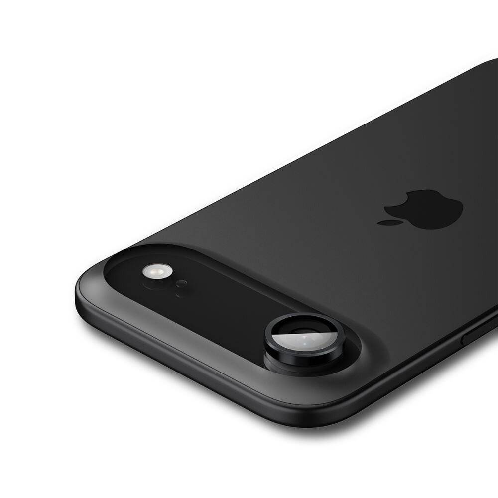 Spigen Optik Pro Glas.tR „EZ FIT“ Kamera-Cover 2er-Pack für iPhone Air – Schwarz