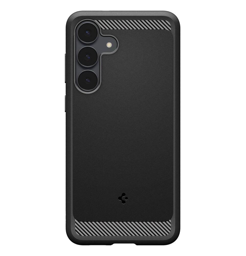 Spigen Rugged Armor Case für Samsung Galaxy S25 FE - Mattschwarz
