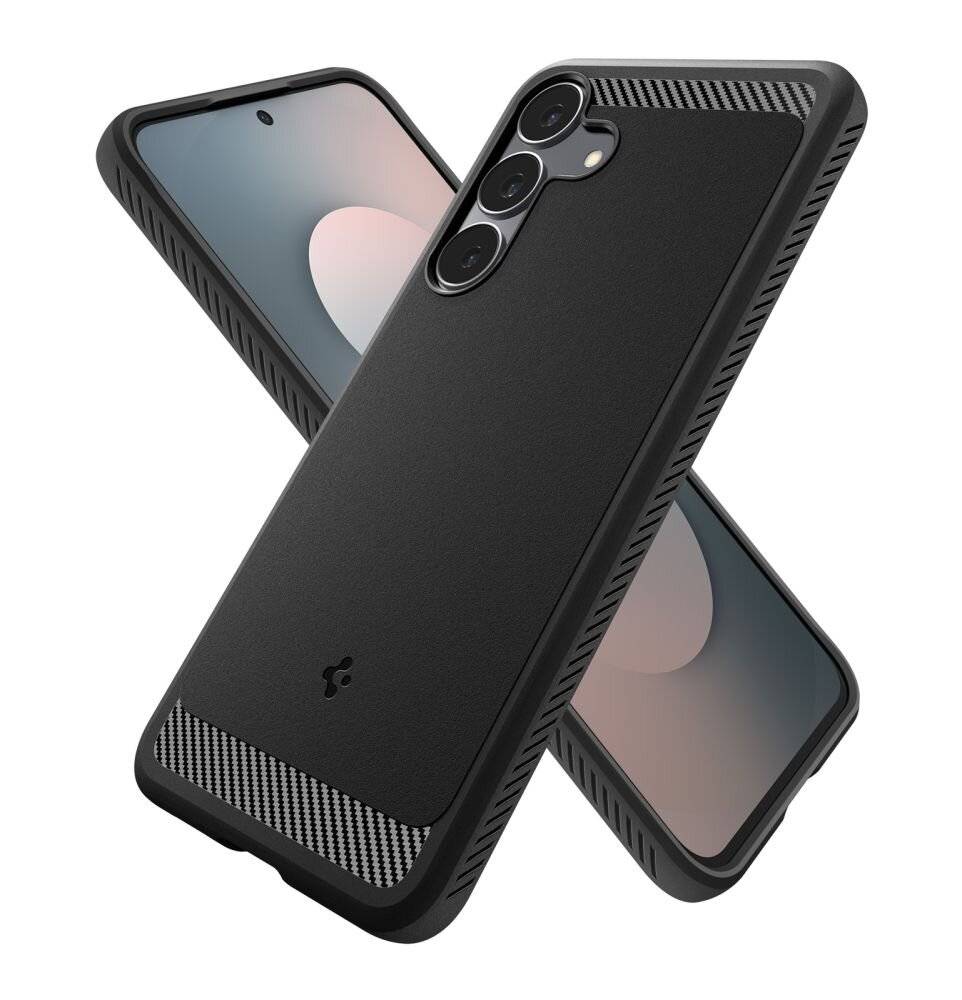 Spigen Rugged Armor Case für Samsung Galaxy S25 FE - Mattschwarz