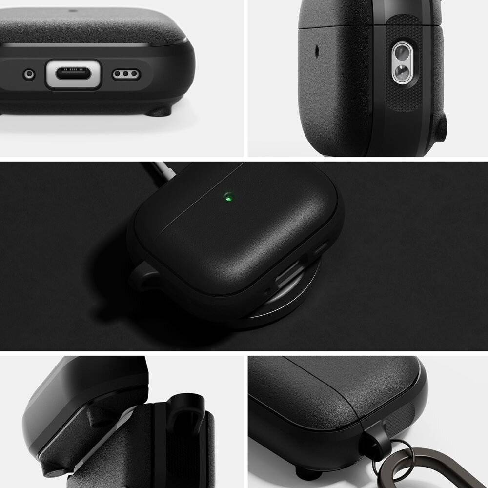 Ringke Onyx Magnetische MagSafe-Hülle für AirPods Pro 3 – Schwarz