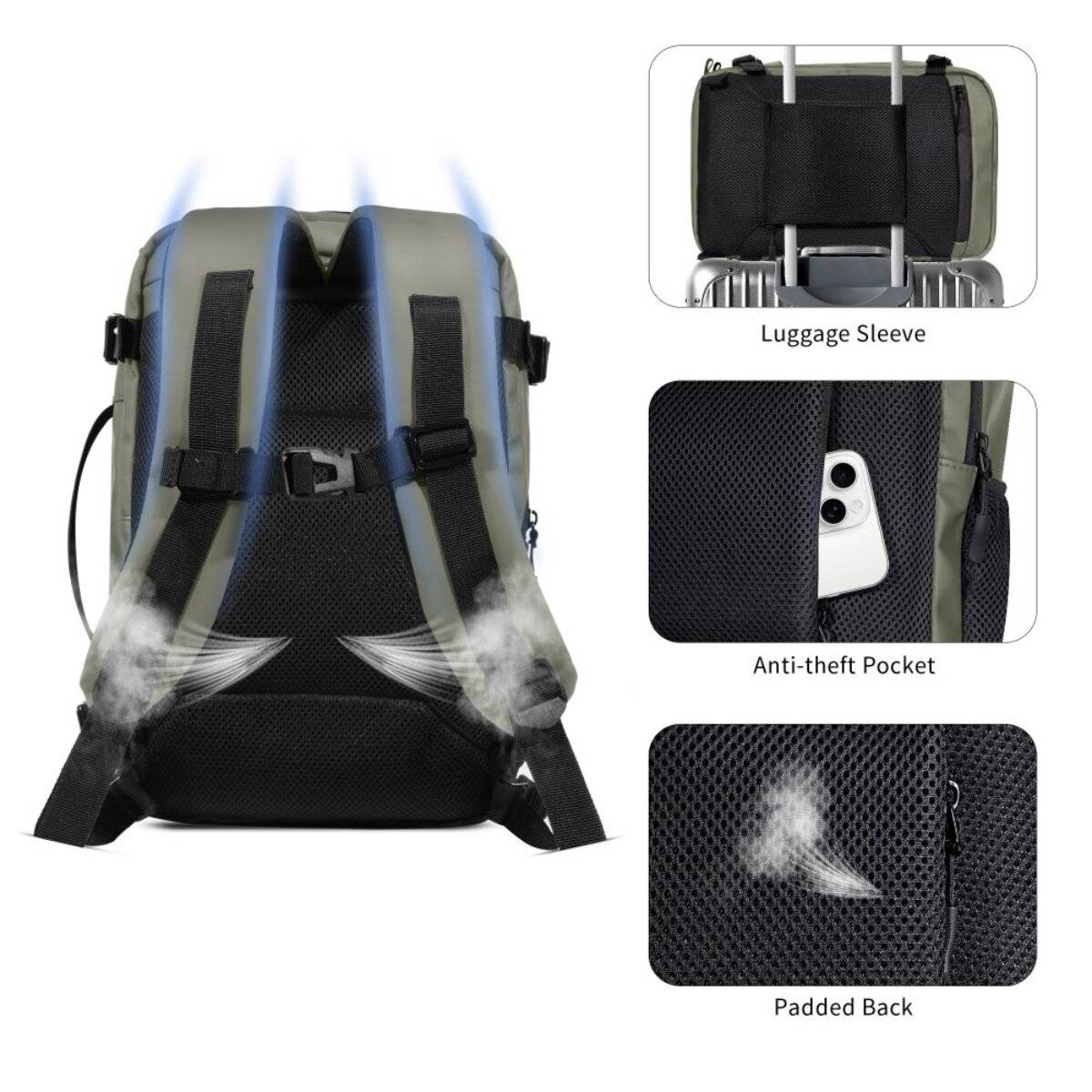 Rucksack mit 