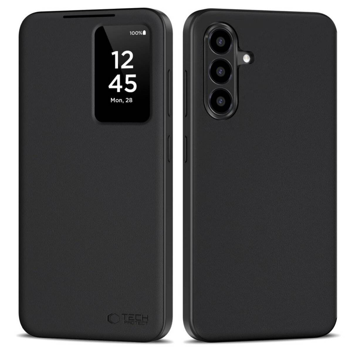 Tech-Protect Smart Wallet Case Samsung Galaxy A26 5G / A17 4G - Mattschwarz