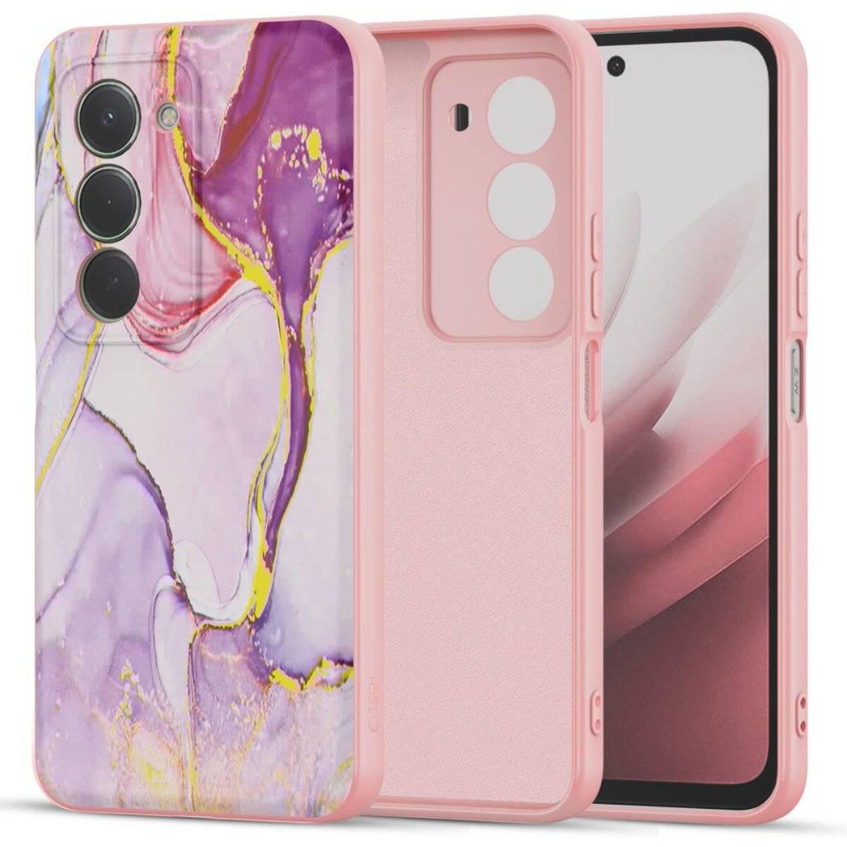 Tech-Protect Icon Case Kompatibel mit Xiaomi Redmi 15 4G / 5G Rosa