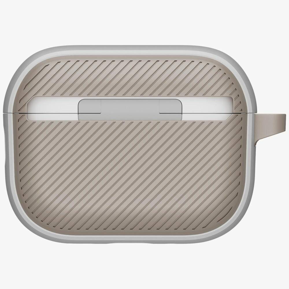 Uniq Clyde Hülle für AirPods Pro 3. Generation – Grau-Beige