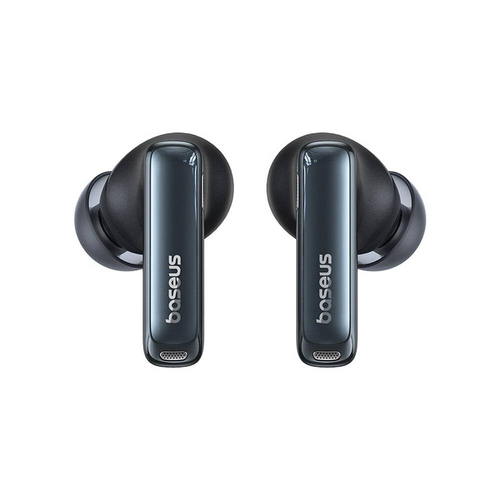 Baseus Bowie M2s Ultra TWS Kabellose In-Ear-Kopfhörer mit interaktivem Bildschirm – Schwarz