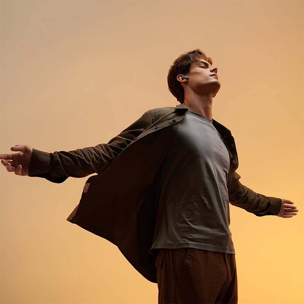 Baseus Bowie M2s Ultra TWS Kabellose In-Ear-Kopfhörer mit interaktivem Bildschirm – Schwarz