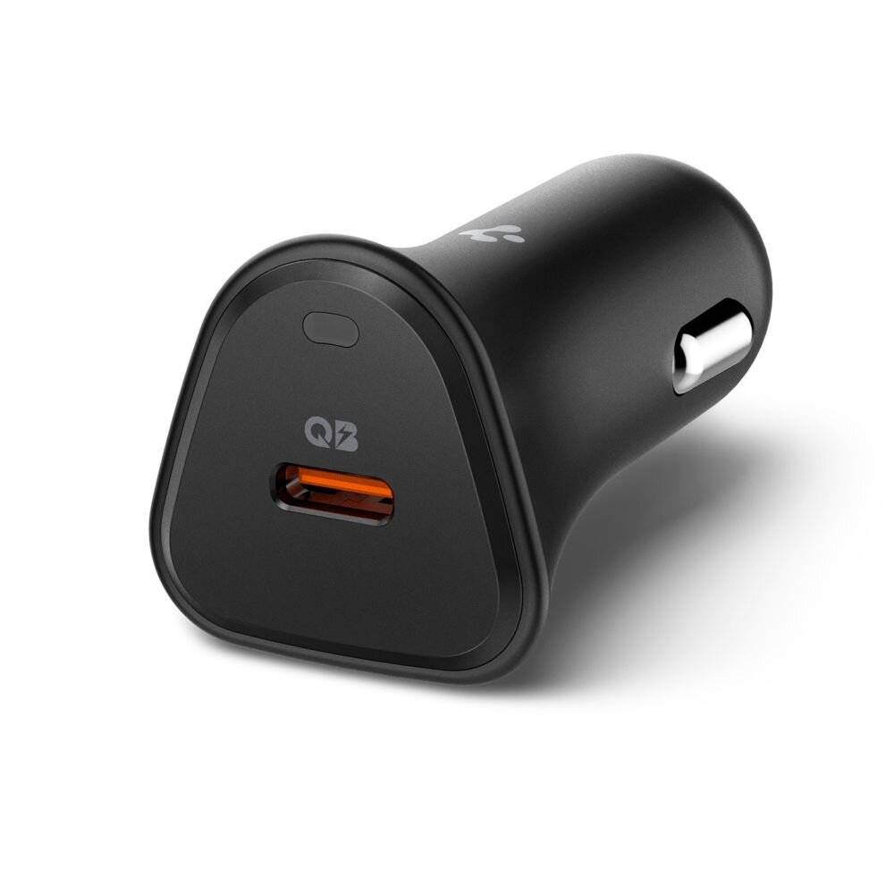 Spigen Essential EV301 30W Autoladegerät – Schwarz