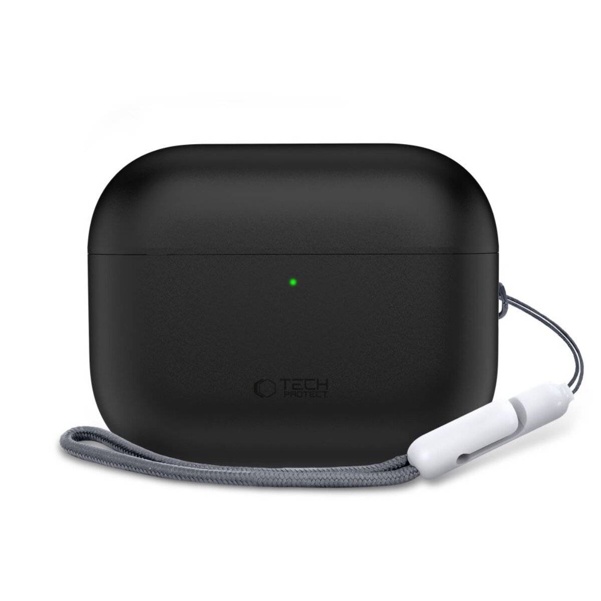 Tech-Protect Silikonhülle für AirPods Pro 3 – Schwarz