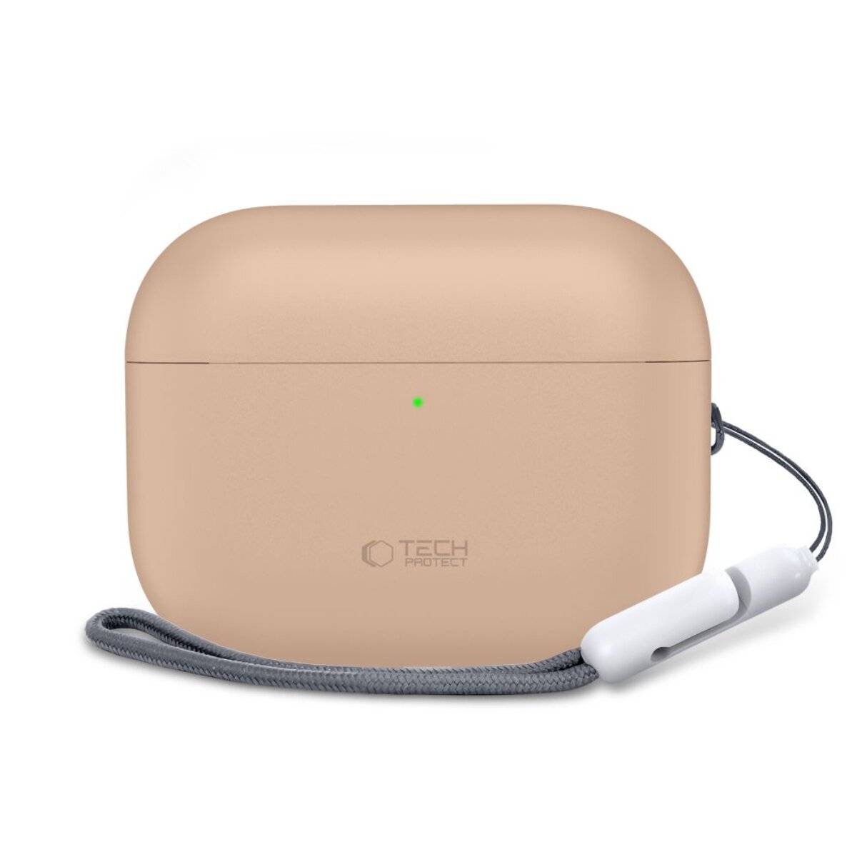 Tech-Protect Silikonhülle für AirPods Pro 3 – Beige