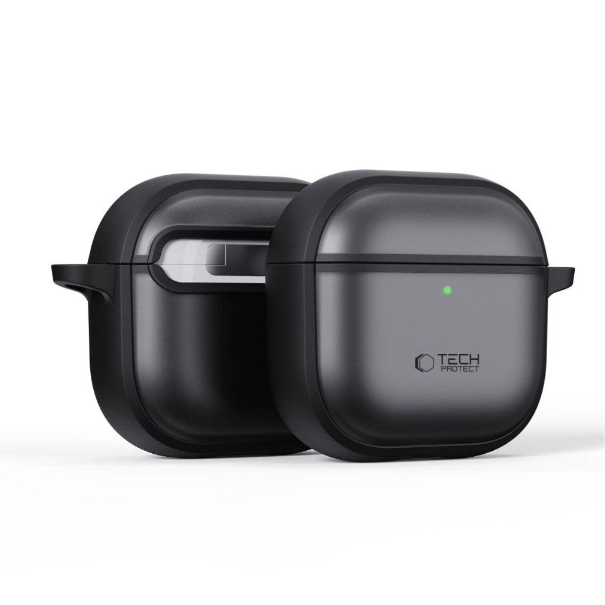 Tech-Protect Silikonhülle für AirPods Pro 3 – Mattschwarz