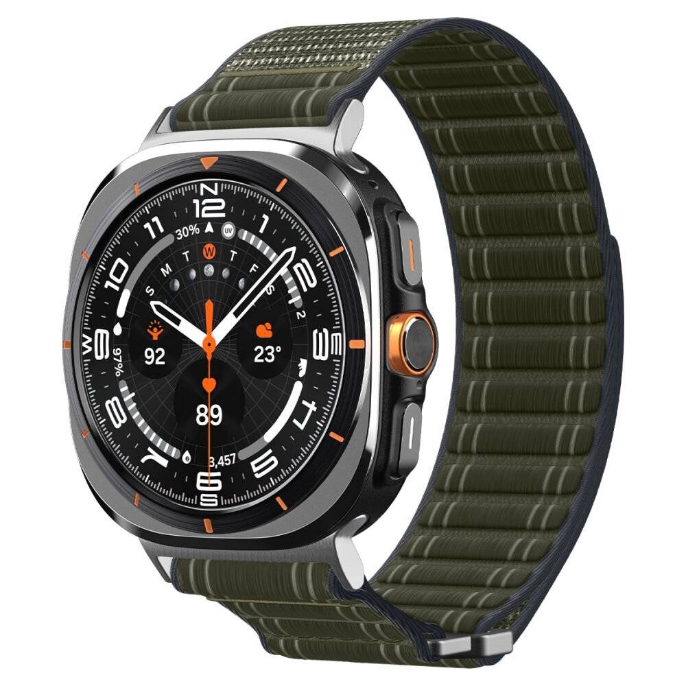 Spigen WBF0 Armband für Samsung Galaxy Watch Ultra 47 mm – Grün