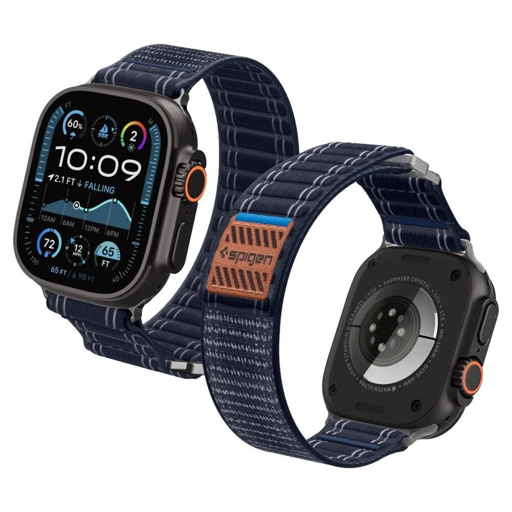Spigen WBF0 Armband für Apple Watch 44 / 45 / 46 / 49 mm - Marineblau