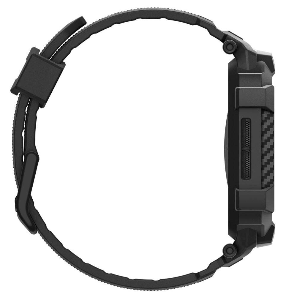 Spigen Rugged Armor Pro Armband für Apple Watch 42 mm – Schwarz