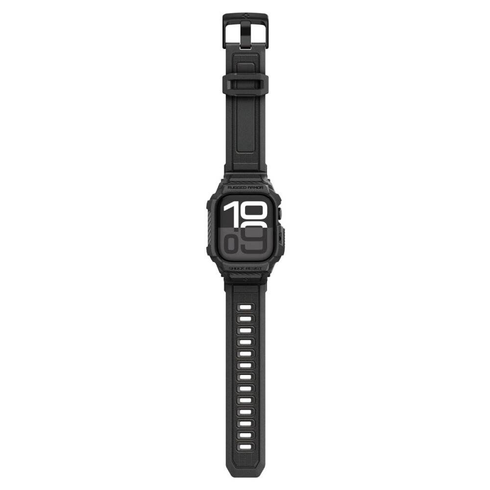 Spigen Rugged Armor Pro Armband für Apple Watch 42 mm – Schwarz