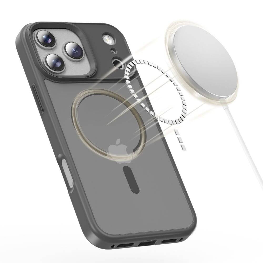 Tech-Protect MagMat MagSafe Hülle für iPhone 17 Pro Max – Grau