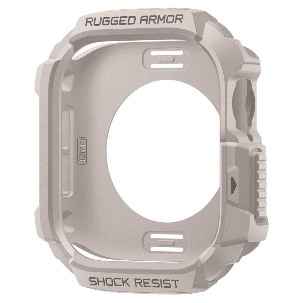 Spigen Rugged Armor Schutzhülle für Apple Watch 42 mm – Beige