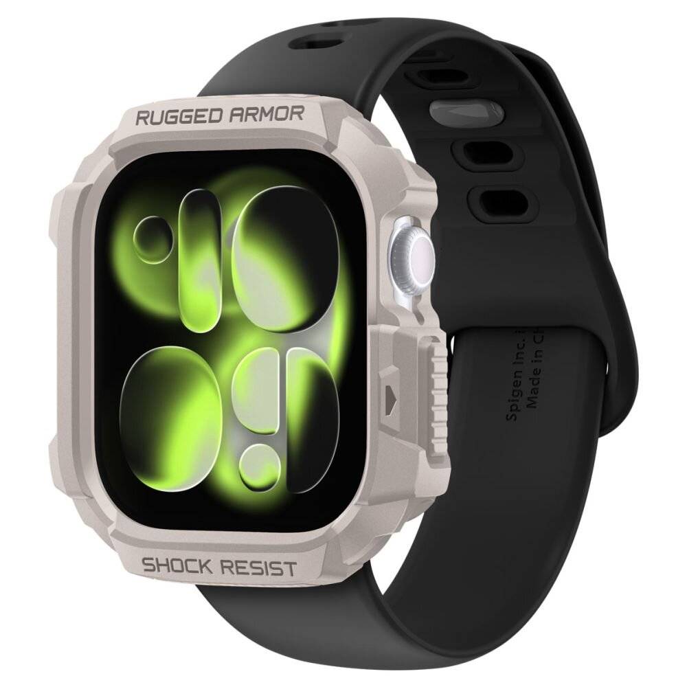 Spigen Rugged Armor Schutzhülle für Apple Watch 42 mm – Beige