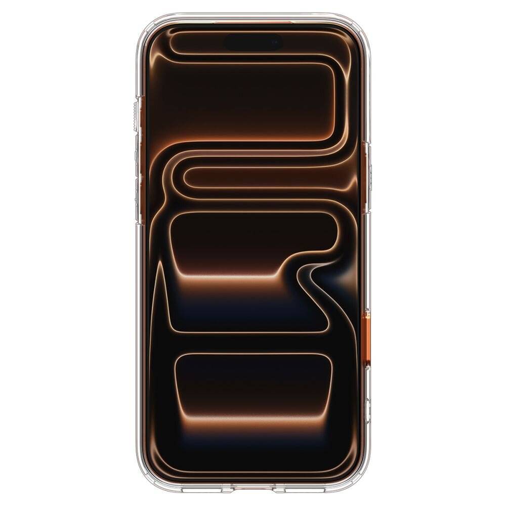 Spigen Thin Fit MagSafe Hülle iPhone 17 Pro Max – Transparentes Orange