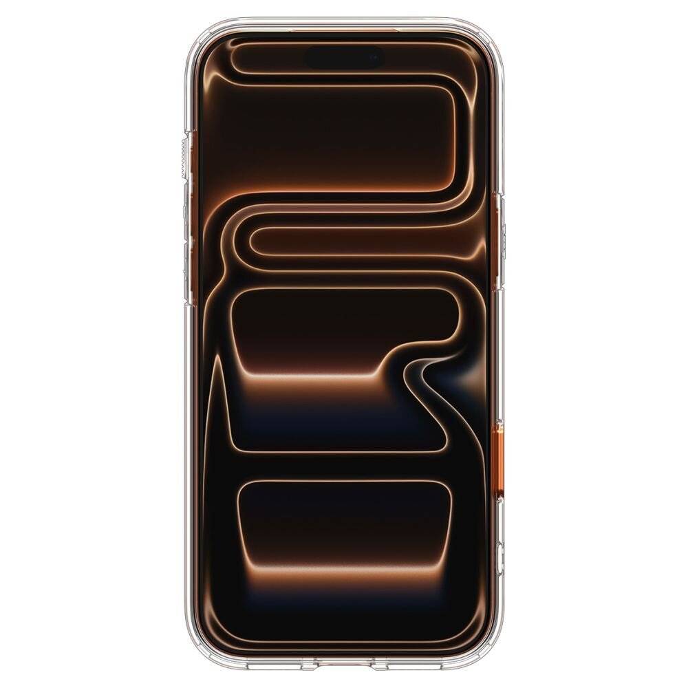 Spigen Thin Fit MagSafe Hülle iPhone 17 Pro – Transparentes Orange