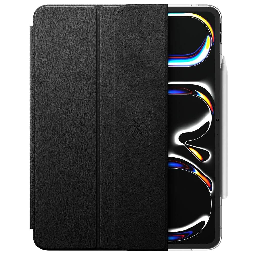 Spigen Liquid Air Folio Hülle für iPad Pro 13" 7/8/2024-2025 - Schwarz